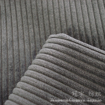 Cutted Pile Polyester and Nylon Corduroy Fabric for Sofa